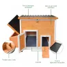 Poulailler Hefa+ 200x115cm - Enclos pour 6 poules