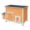 Poulailler Hefa+ 200x115cm - Enclos pour 6 poules