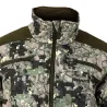 Veste camo digital vert stretch mixte S-3XL