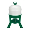 Abreuvoir siphon 30L sur pieds - Eau fraîche pour volailles