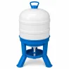 Abreuvoir siphon 30L sur pieds - Eau fraîche pour volailles