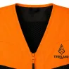 Gilet orange Treeland : 20 cartouchières, déperlant