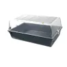 Bac transparent pour élevage de poussins 75x45x30 cm
