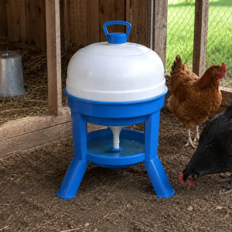 Abreuvoir siphon 20L sur pieds - idéal volailles
