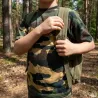 T-shirt enfant camo 100% coton - 4 à 14 ans - Kaki ou CE
