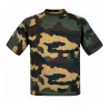 T-shirt enfant camo 100% coton - 4 à 14 ans - Kaki ou CE