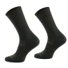 Chaussettes anti-tiques laine mérino kaki SILTAX AG+
