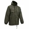Veste coupe-vent fourrée kaki S à 3XL - imperméable