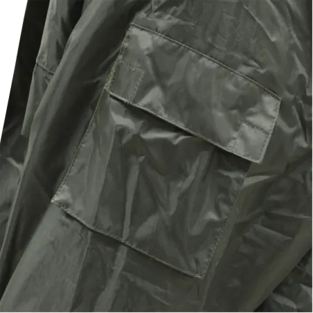 Veste coupe-vent fourrée kaki S à 3XL - imperméable