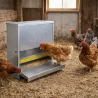 Mangeoire anti-nuisibles 14 kg en tôle galvanisée premium