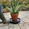 Roule-pot 30 cm pour plantes - Déplacement facile