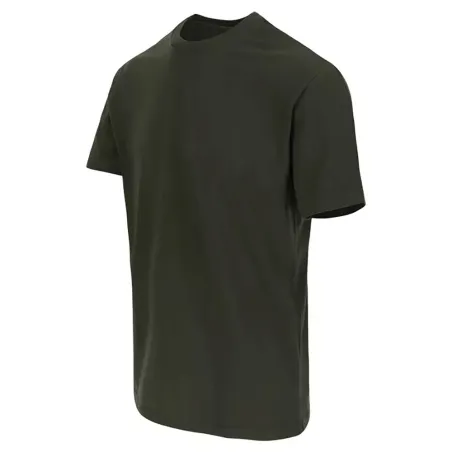 T-shirt Herock® homme kaki - col rond - 100% coton 190g