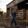 Jeans travail ultra-résistant bleu denim 40-54 pour élevage