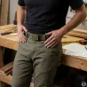 Ceinture toile US 130 cm Percussion® - Réglable kaki/noir/camo