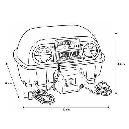 Couveuse 24 œufs Biomaster Egg Tech 24 automatique