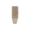 Pots biodégradables carrés 8 cm - Lot de 24 pour semis