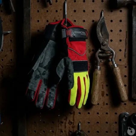 Gants anti-coupure Cerbère cuir EN 388 classe 3131x