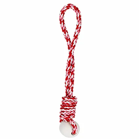 Jouet chien corde + balle 32 cm - Robuste et flottant