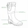 Bottes chasse Colorado kaki/marron 39-47 Teamwood®
