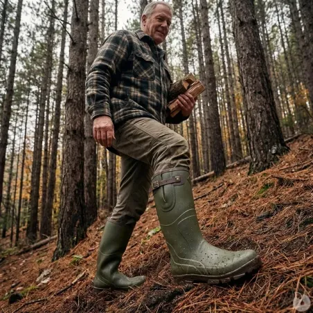 Bottes chasse Colorado kaki/marron 39-47 Teamwood®