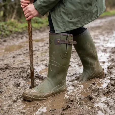 Bottes chasse Colorado kaki/marron 39-47 Teamwood®