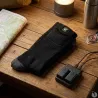 Chaussettes chauffantes Ertak Teamwood® - Noir homme