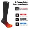 Chaussettes chauffantes Ertak Teamwood® - Noir homme