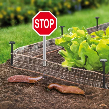 Barrière anti-limaces et escargots 8 m - 100% cuivre