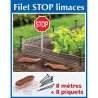 Barrière anti-limaces et escargots 8 m - 100% cuivre