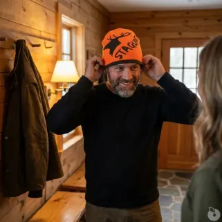Bonnet réversible STAGUNT Tonio - Polyester logoté