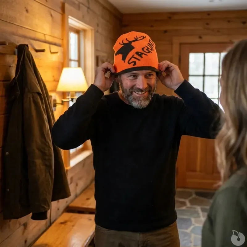 Bonnet réversible STAGUNT Tonio - Polyester logoté