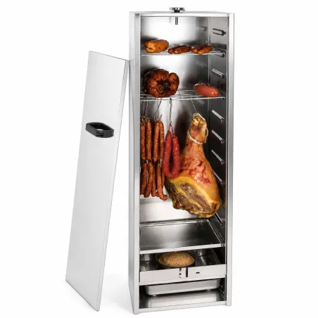 Fumoir Peetz 120 cm pour viande et poisson en acier