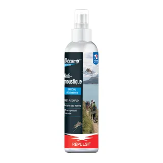 Spray anti-moustiques textile 7j - 125ml Décamp'® Radical
