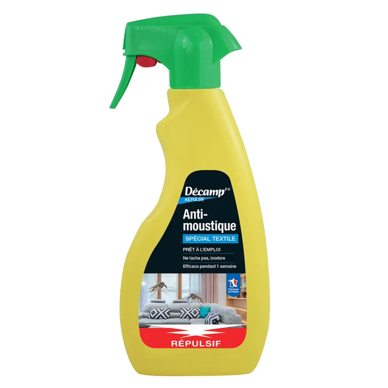 Spray anti-moustiques textile 7j - 500ml Décamp®