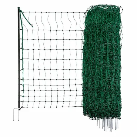 Filet électrique pour poules 106 cm - 50 m vert KERBL