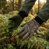 Gants déperlants anti-glisse camo kaki tailles 8/9