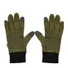 Gants déperlants anti-glisse camo kaki tailles 8/9