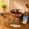 Kit confitures : bassine + entonnoir + 500 étiquettes