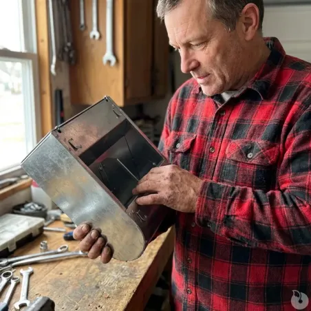 Mangeoires lapins trémie 2 cases - Lot de 10 en acier