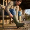 Bottes Tradition jersey confort caoutchouc kaki