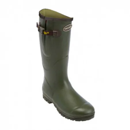 Bottes Tradition jersey confort caoutchouc kaki