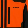 Veste traque orange Somlys - Sécurité chasse légère