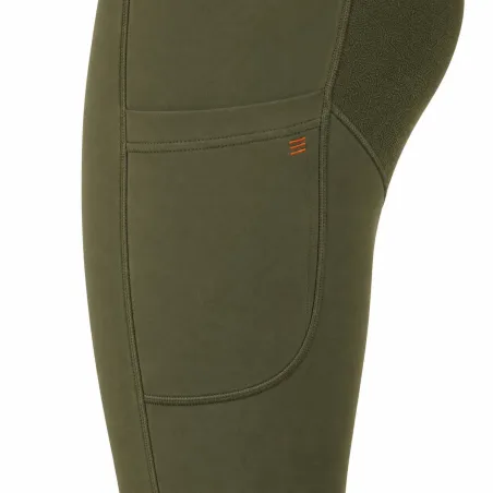 Legging femme Meadow kaki - Confort & protection 36-46