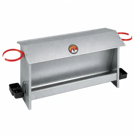 Mangeoire-abreuvoir NOVITAL 10 kg galvanisée | Ducatillon