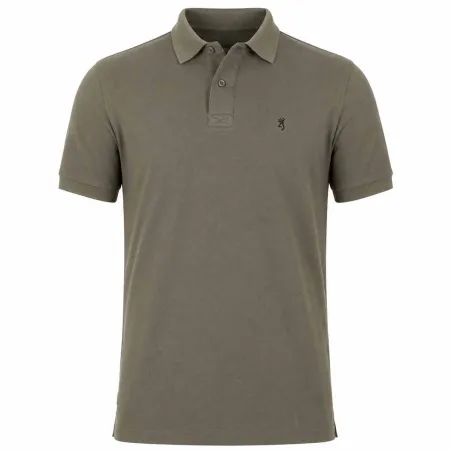 Polo Homme Browning® Ultra 79 - Coton Kaki Respirant