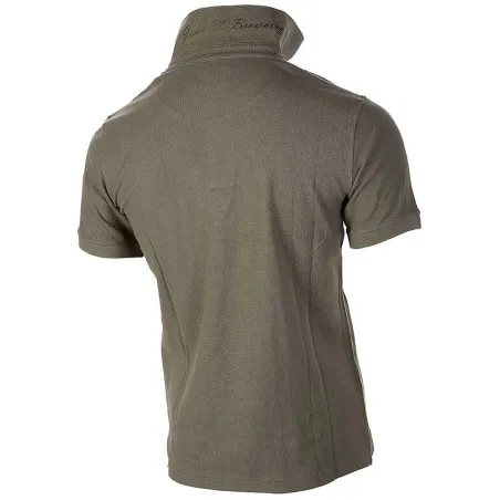 Polo Homme Browning® Ultra 79 - Coton Kaki Respirant