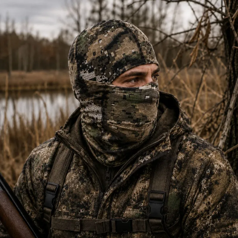 Cagoule camouflage Ridge Swedteam® - Taille unique