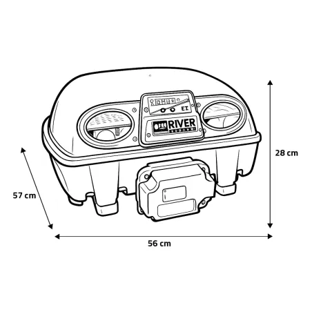 Couveuse automatique 49 œufs Biomaster Egg Tech 49