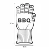 Gants barbecue Kevlar & silicone - Résistance 500°C