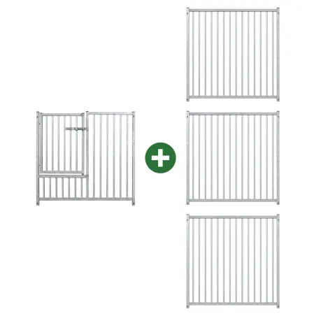 Kit parc à chiot carré 1 x 1 m